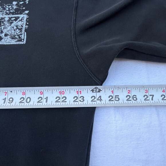 Nike Jordan Brooklyn Oversized Pullover Hoodie 1985 Black Men's Size Small - Picture 5 of 11